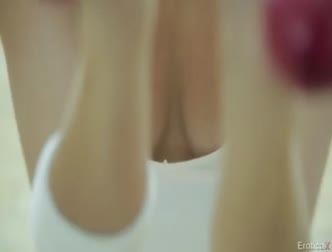 Kinky babe siksna skūpstīšanās filmā ar Danu Lightspeed